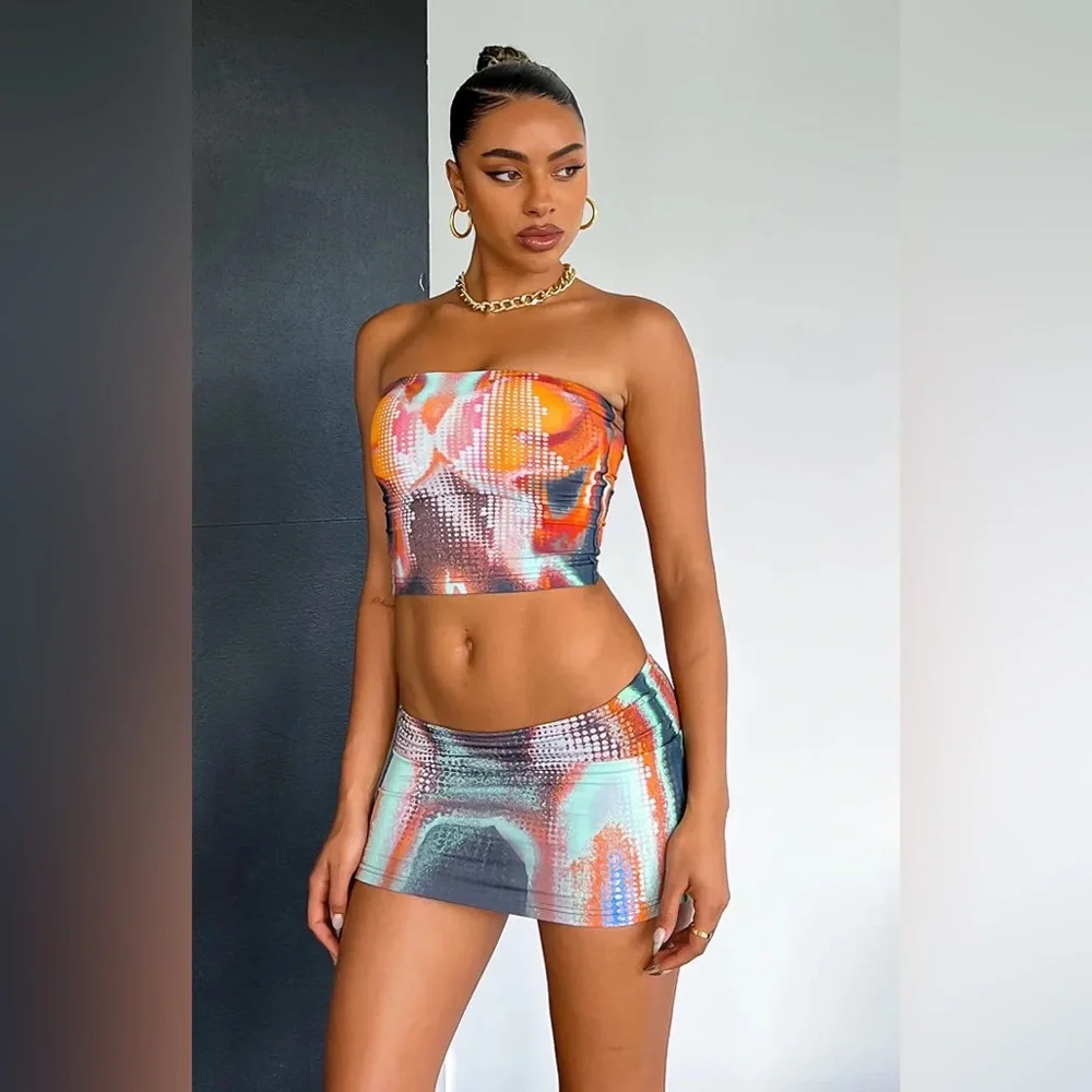 My Favorite Part Strapless Crop Jupiter - Picture 6 of 10